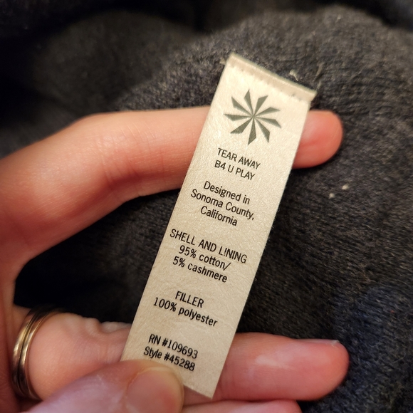 Athleta Cotton and Cashmere Jacket - Picture 5 of 5